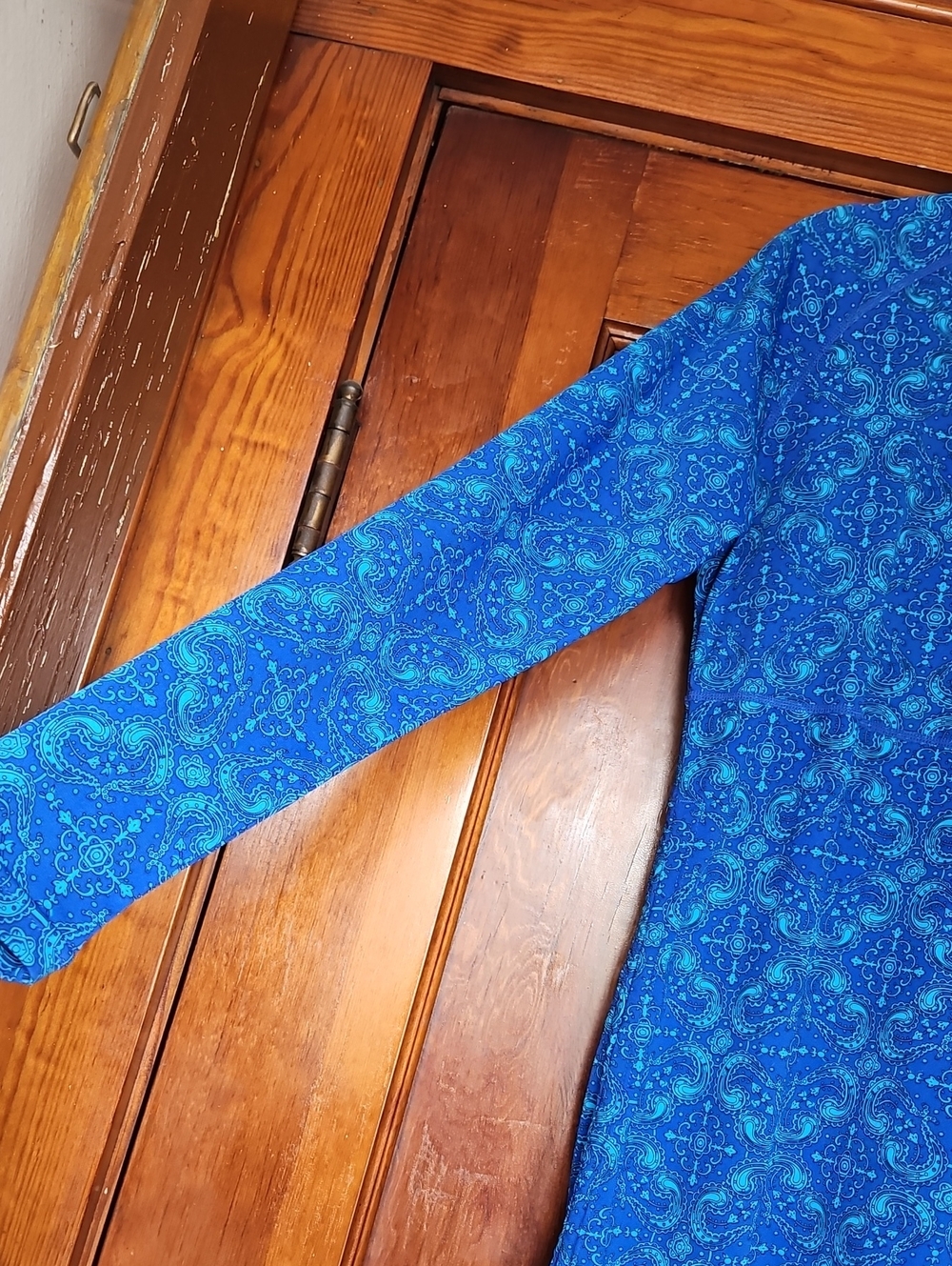 Coolibar UPF 50+/UV Swim Dress, Skirt, Tunic w/Sleeves Blue Small  NWOT - Picture 6 of 16